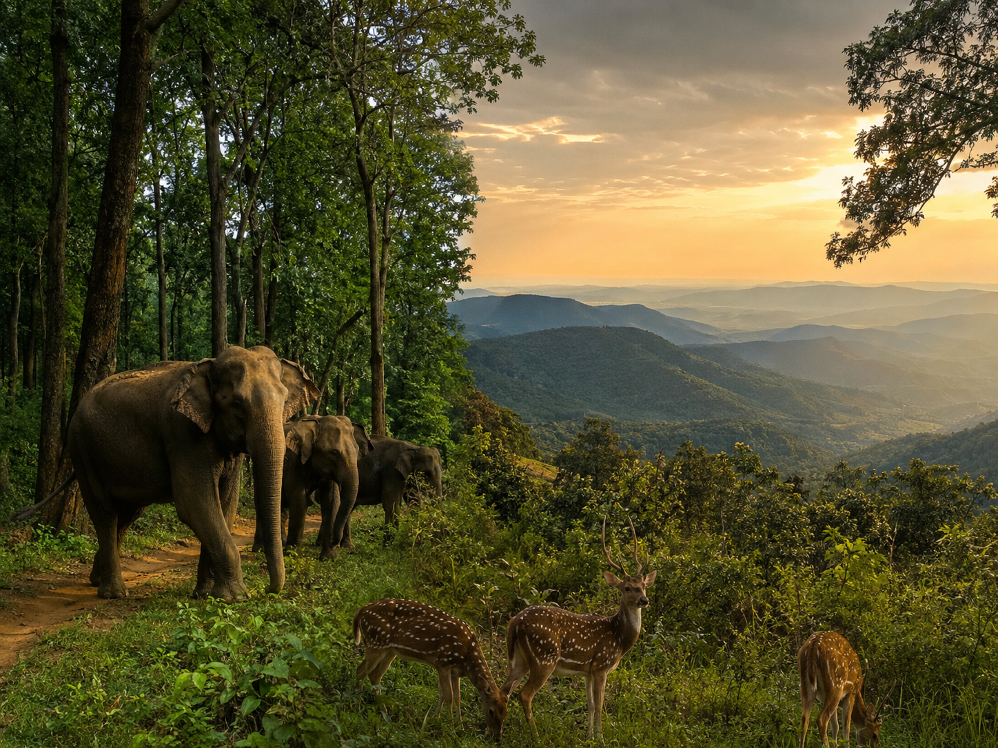 Betla Wildlife & Netarhat Eco Tour