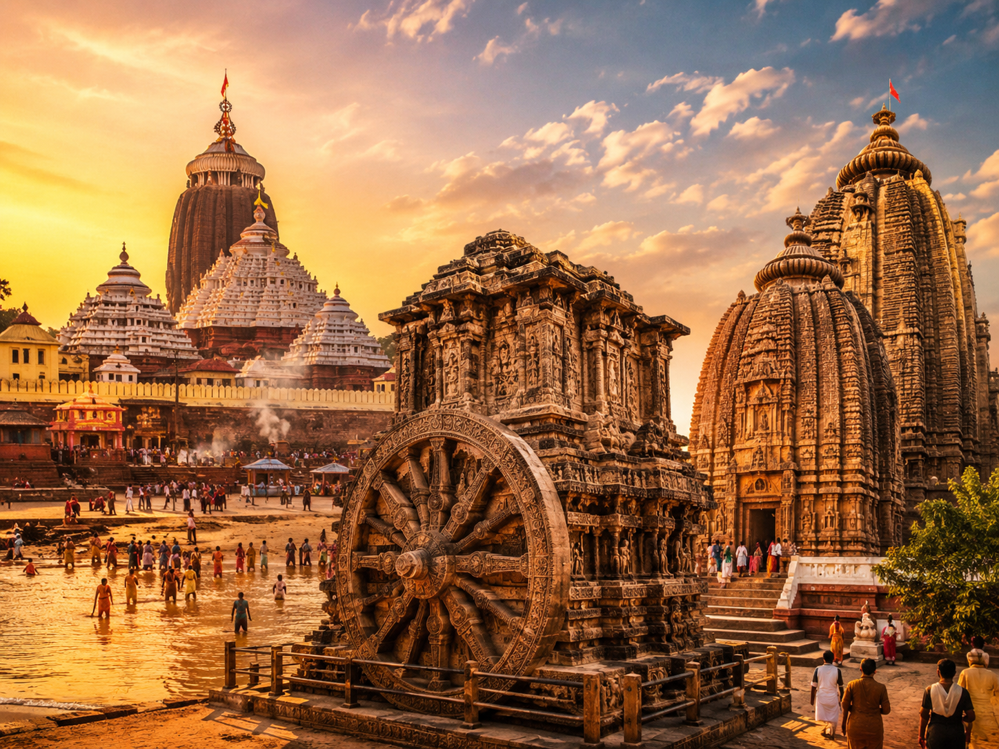 Puri Jagannath, Konark & Bhubaneswar Temple Yatra