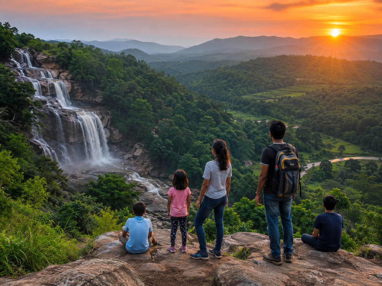 Ranchi Waterfalls & Netarhat Nature Tour